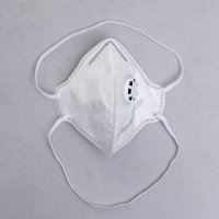 Полумаска фильтрующая складная с клапаном FFP1 в индивидуальной упаковке Полумаска фильтрующая складная с клапаном FFP1 в индивидуальной упаковке