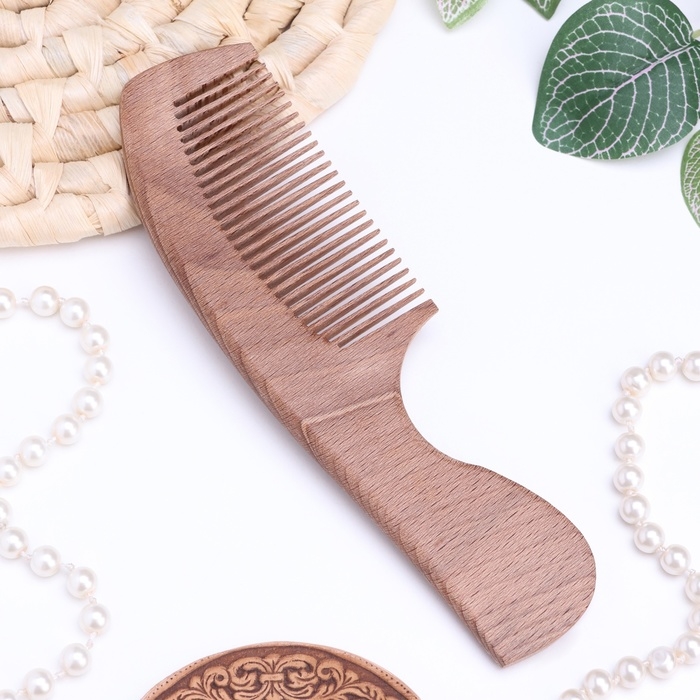 Расческа вид 1, 20 см, бук Расческа вид 1, 20 см, бук