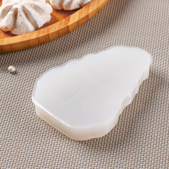 Силиконовый молд &laquo;Снеговик&raquo;, 9,5&times;6,5 см, цвет прозрачный