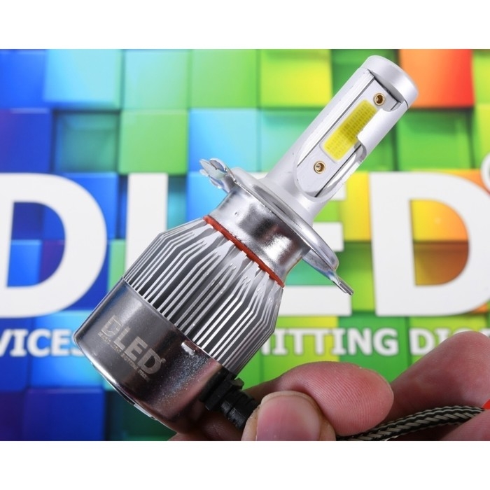 Светодиодная лампа DLED H4, C6 Original, 12V, 6500K, в наборе 2 шт Светодиодная лампа DLED H4, C6 Original, 12V, 6500K, в наборе 2 шт