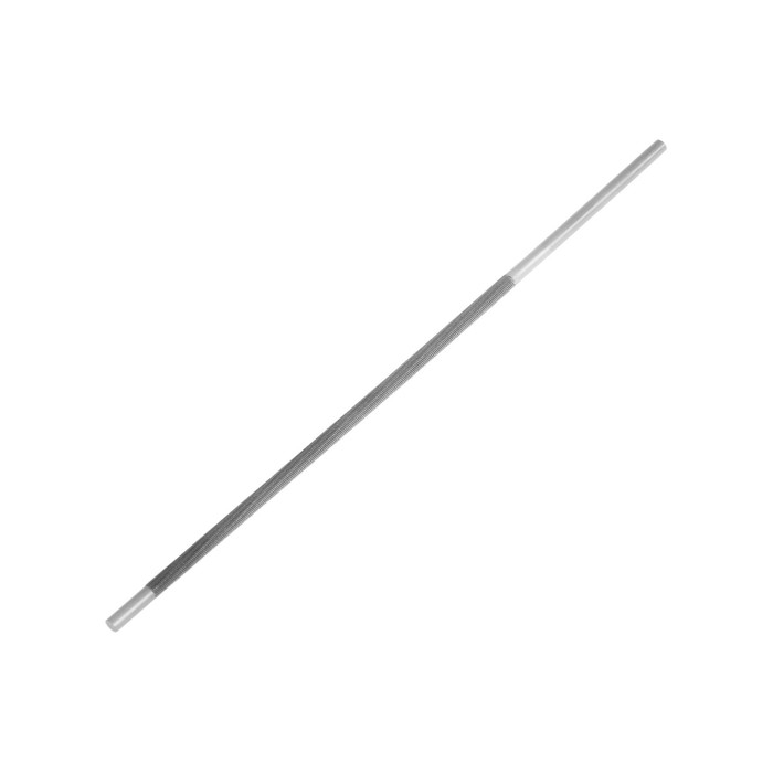 Напильник ТУНДРА, для заточки цепей с шагом 1/4 Напильник ТУНДРА, для заточки цепей с шагом 1/4", круглый, У10, d = 4 мм, №3, 150 мм