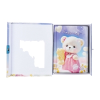 Записная книжка подарочная, 45 листов, линия, на замке Мишки (16,3х12,7см) Записная книжка подарочная, 45 листов, линия, на замке Мишки (16,3х12,7см)