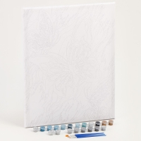 Картина по номерам на холсте с подрамником с золотой краской &laquo;Бабочки&raquo;, 40 х 50 см