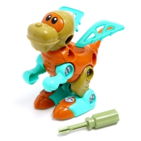 Конструктор отверточный &laquo;Дракончик&raquo;, цвета МИКС