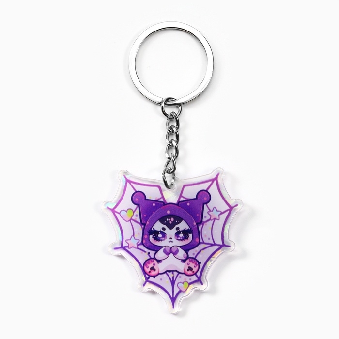 Брелок для ключей голографический &laquo;Аниме&raquo;, 5 х 5 см