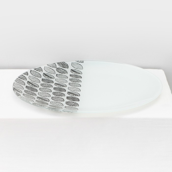 Набор столовый Доляна &laquo;Исландия&raquo;, 7 предметов: 29,5 см - 1 шт, 21,5 см - 6 шт