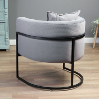 Стул "Грегор" Графит/Чёрный