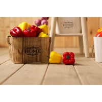 Короб для хранения Доляна Home, 24,5×24,5×15 см, цвет коричневый Короб для хранения Доляна Home, 24,5×24,5×15 см, цвет коричневый