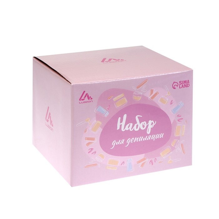 Набор для депиляции Luazon Воскоплав баночный, 100 Вт, воск, шпатель Набор для депиляции Luazon Воскоплав баночный, 100 Вт, воск, шпатель