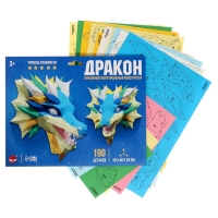 Конструктор полигональный &laquo;Дракон&raquo;, 190 деталей