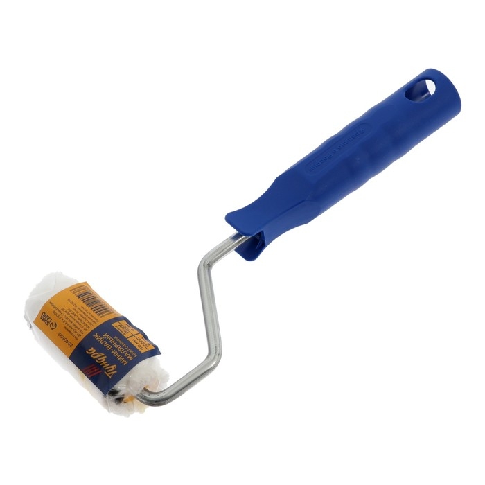 Мини-валик ТУНДРА, микрофибра, 60 мм, рукоятка d=6 мм, D=15 мм, ворс 9 мм Мини-валик ТУНДРА, микрофибра, 60 мм, рукоятка d=6 мм, D=15 мм, ворс 9 мм