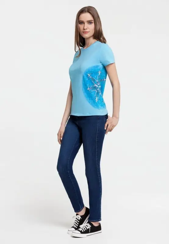 Футболка женская &laquo;Вместе и вовремя&raquo;, размер L