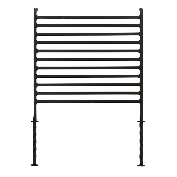 Решетка гриль "Гера"  толщина стали 10 мм, 40 х 35 см (с ручками 40 х 55 см)