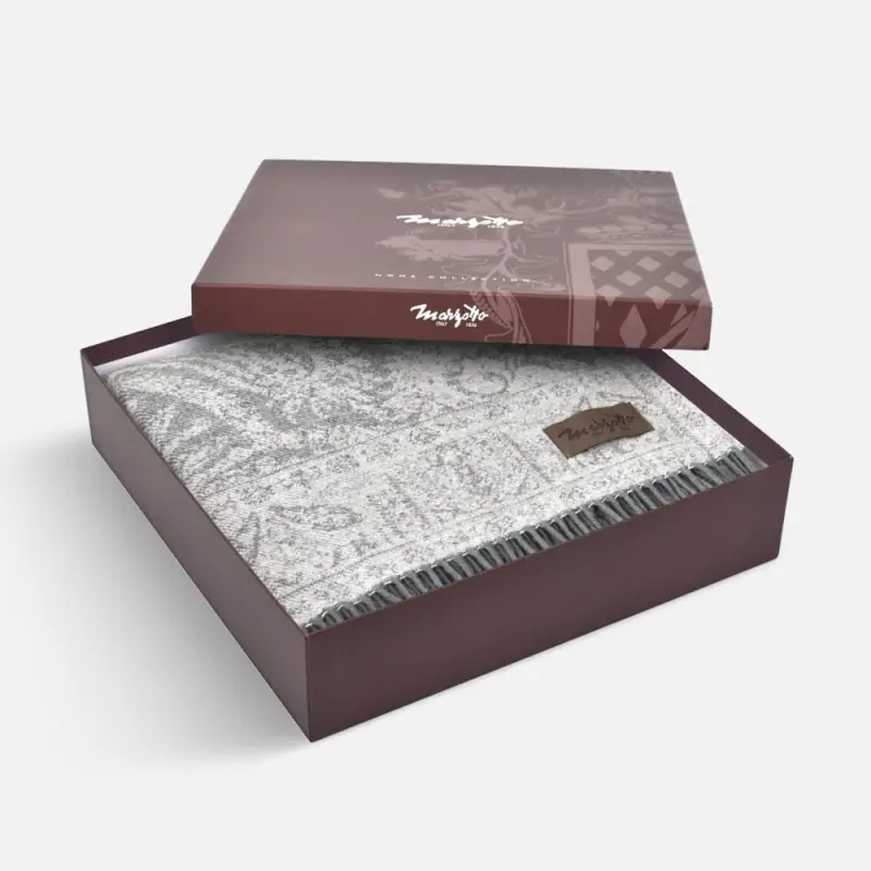 Плед Magnolia, серый