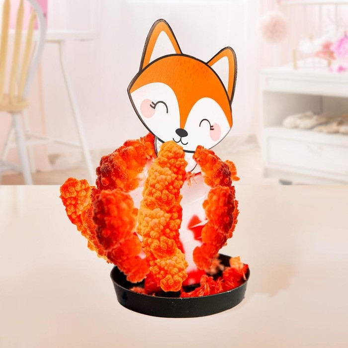 Набор для опытов &laquo;Чудесные кристаллы: Лисичка&raquo;, выращивание кристалла