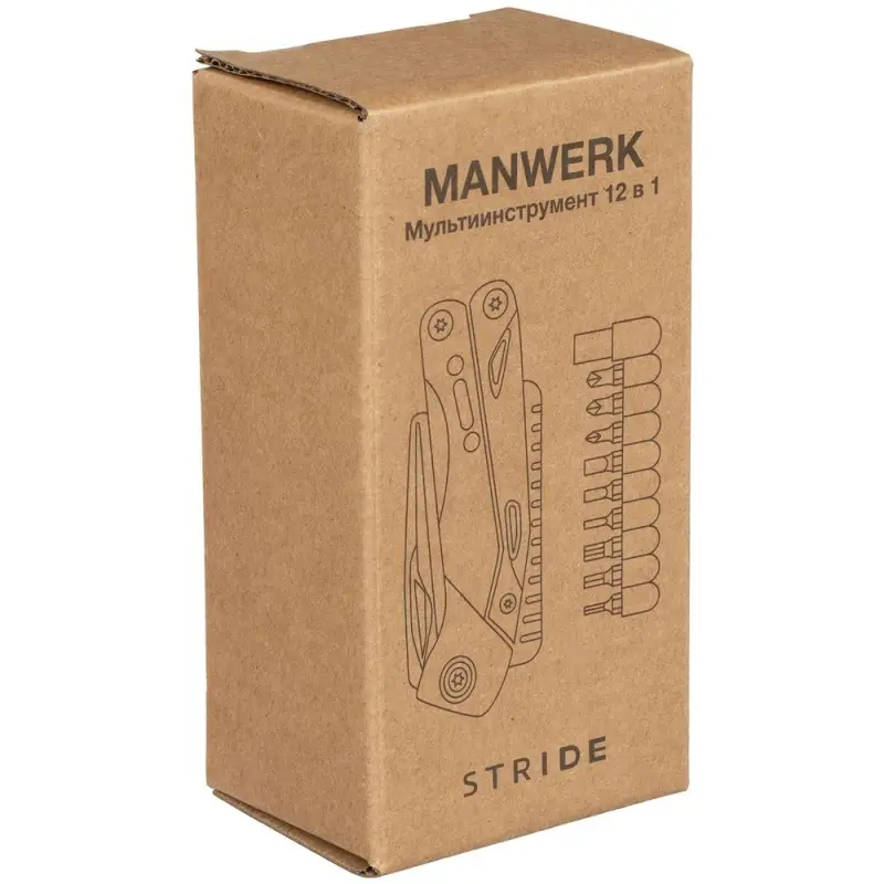 Мультитул Manwerk, черный Мультитул Manwerk, черный