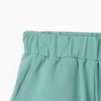 Шорты для девочки MINAKU цвет оливковый, рост 98 см