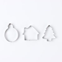 Новый год. Набор форм для печенья &laquo;Игрушки&raquo;, 3 шт
