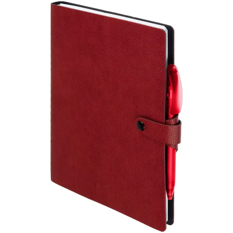 Ежедневник Strep Front на заказ, недатированный, красный