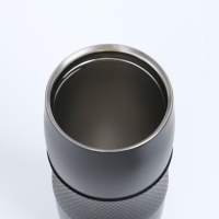 Термокружка, 350 мл, City, сохраняет тепло 8 ч, 20 х 7.5 см, чёрная