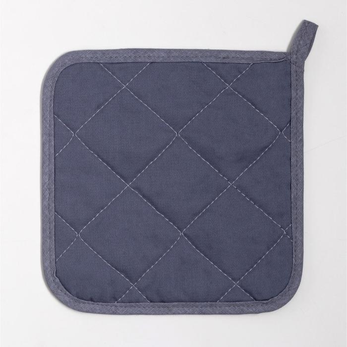 Набор кухонный &laquo;Счастье&raquo; варежка-прихватка 20х28см, прихватка 19х19см,100% хл