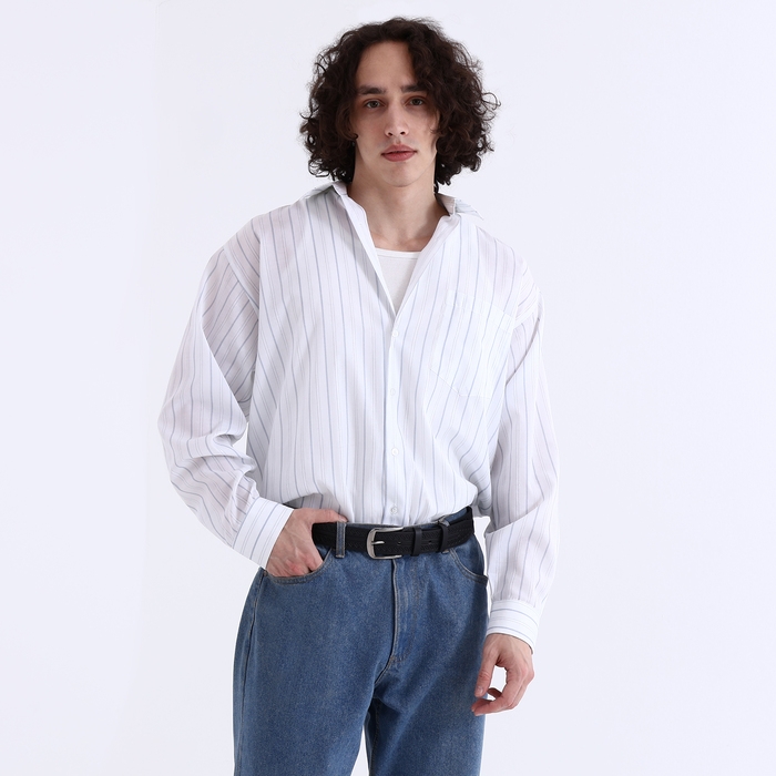 Ремень мужской &laquo;Великан&raquo;, ширина 4 см, винт, пряжка металл, цвет чёрный