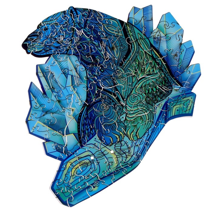 Пазлы деревянные фигурные &laquo;&lrm;Хозяин Севера&raquo;&lrm;, 94 элемента