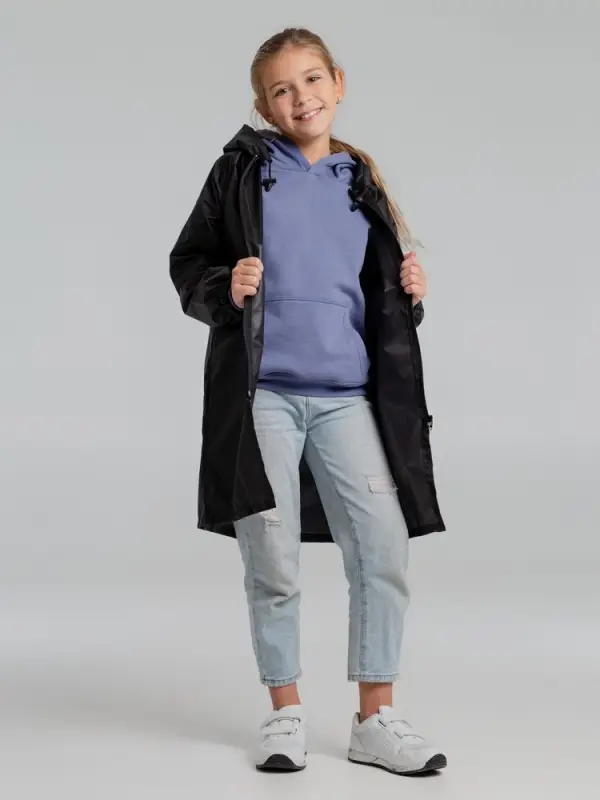 Дождевик детский Rainman Kids черный, 7-9 лет Дождевик детский Rainman Kids черный, 7-9 лет