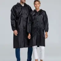 Дождевик унисекс Rainman Strong черный, размер S