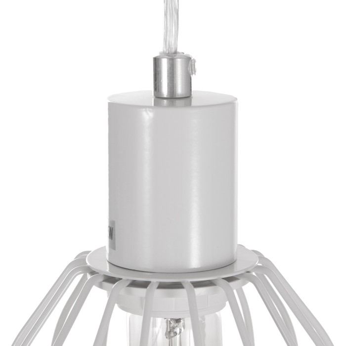 Светильник подвесной "Лофт" 1х25Вт Е27 Серый 12х116х11