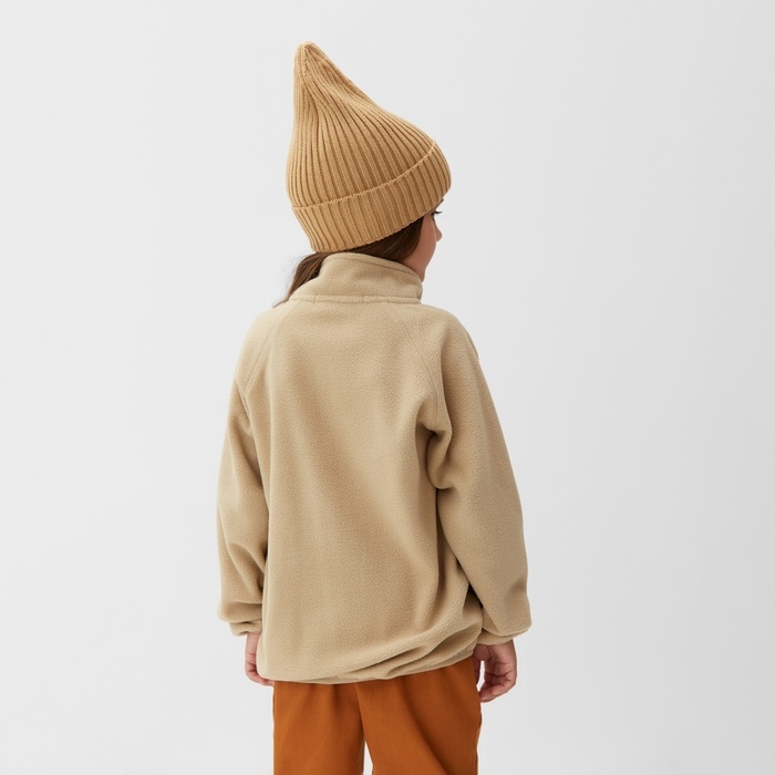 Детская кофта на молнии KAFTAN, цв. беж, р 38 (146-152)