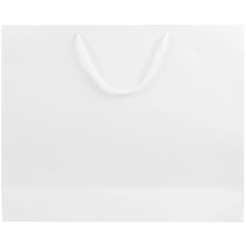 Пакет бумажный &laquo;Блеск&raquo;, большой, белый