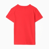 Футболка детская, цвет красный, рост 104 см