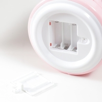 Копилка пластик "Банка. Единорог" кодовый замок, звук АА розовый 15х21 см