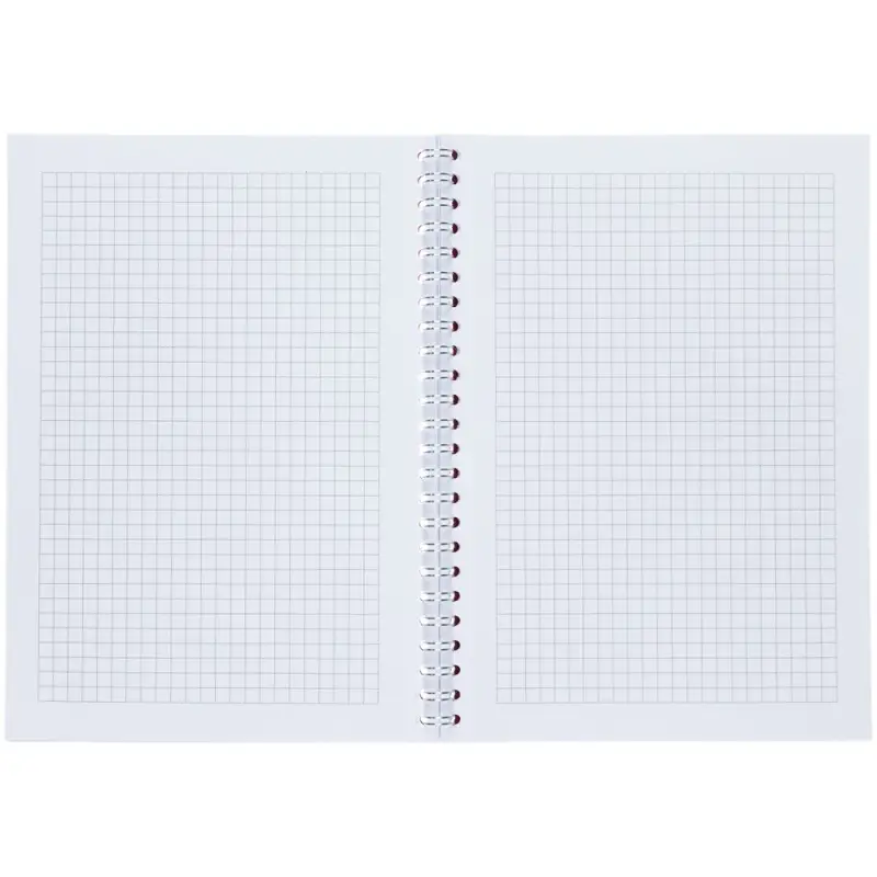 Блокнот Salvador в клетку, черный