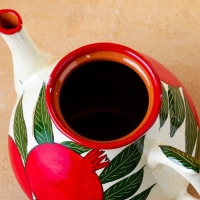 Чайник Риштанская Керамика "Гранаты", 1600 мл Чайник Риштанская Керамика "Гранаты", 1600 мл