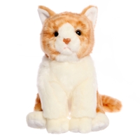 Мягкая игрушка &laquo;Котик рыжий полосатый&raquo; сидячий, 25 см