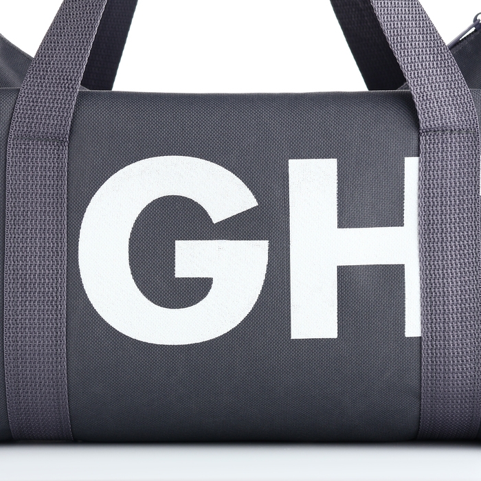 Сумка спортивная мужская, TEXTURA, маленький размер, цвет серый Сумка спортивная мужская, TEXTURA, маленький размер, цвет серый