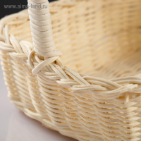 Набор корзин, 3 шт, 24×24×10/30, 19×19×8/26, 17×17×6/19 см, ротанг Набор корзин, 3 шт, 24×24×10/30, 19×19×8/26, 17×17×6/19 см, ротанг