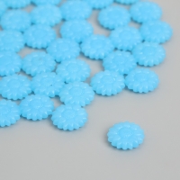 Сургуч в гранулах светящийся "Цветочки голубые" 100 капсул