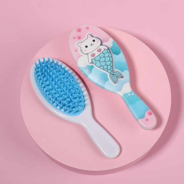 Расчёска-мини массажная, 4,5 × 13 см, цвет МИКС Расчёска-мини массажная, 4,5 × 13 см, цвет МИКС