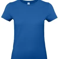 Футболка E190 женская ярко-синяя, размер M