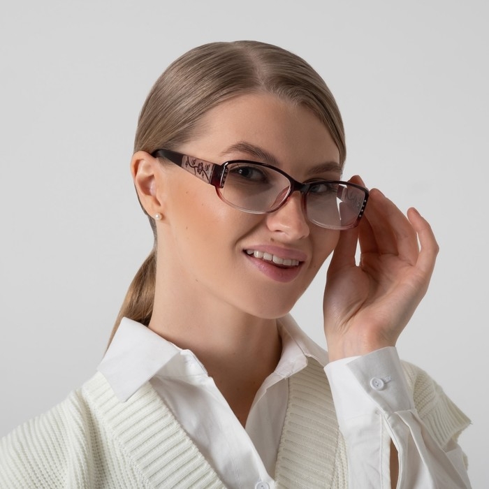 Готовые очки Восток 6621, цвет бордовый, +0,75 Готовые очки Восток 6621, цвет бордовый, +0,75