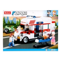 Конструктор Город &laquo;Скорая помощь&raquo;, 328 деталей