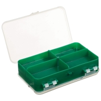 Коробочка для оснастки Helios двухсторонняя, 14 х 8 x 4 см, зелёная