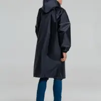 Дождевик со светоотражающими элементами Rainman Blink, темно-синий, размер S Дождевик со светоотражающими элементами Rainman Blink, темно-синий, размер S