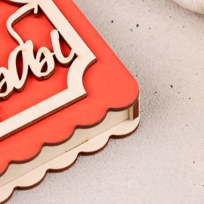 Купюрница «С Днем Свадьбы», 17x9,5x2,5 см, красная Купюрница «С Днем Свадьбы», 17x9,5x2,5 см, красная