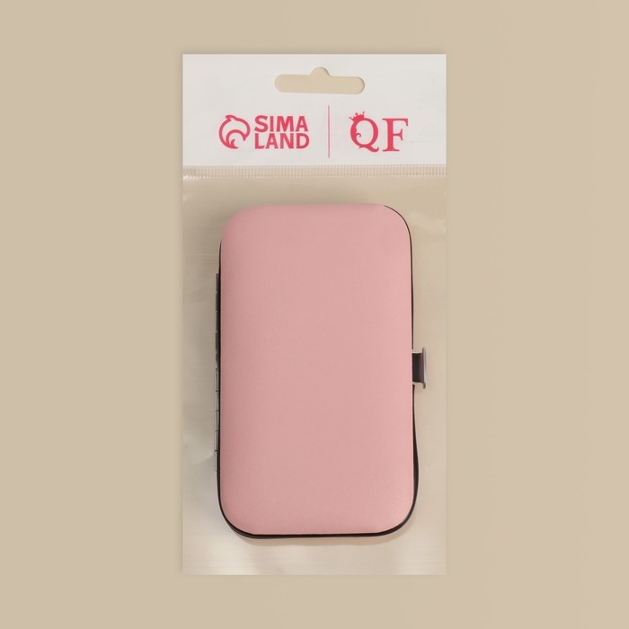 Набор маникюрный &laquo;Juice&raquo;, 7 предметов, в футляре, цвет МИКС