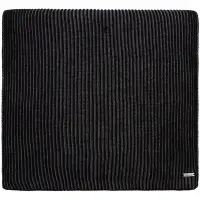 Шарф Nobilis, черный с серым меланжем Шарф Nobilis, черный с серым меланжем