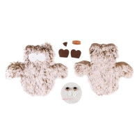 Набор для творчества. Мягкая игрушка из меха «Совёнок» Набор для творчества. Мягкая игрушка из меха «Совёнок»